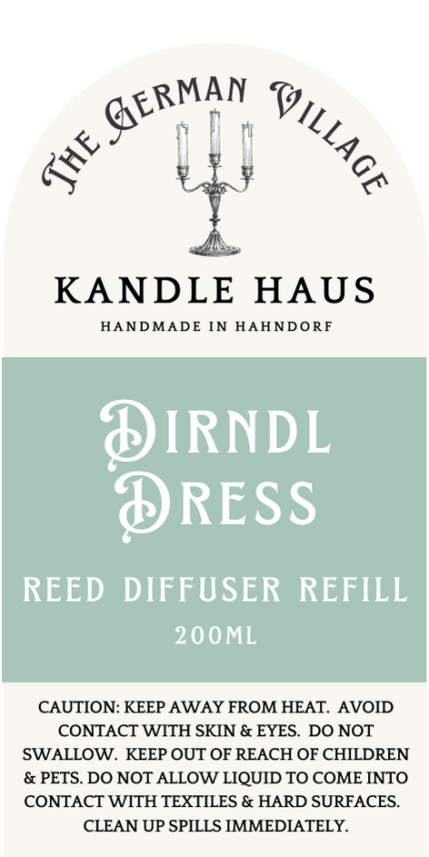 Reed Diffuser Refill Dirndl Dress