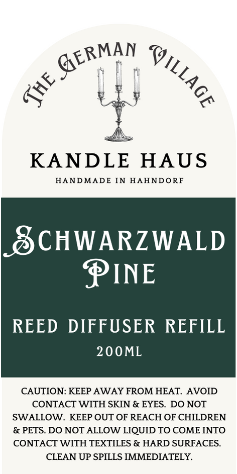 Reed Diffuser Refill Schwarzwald Pine