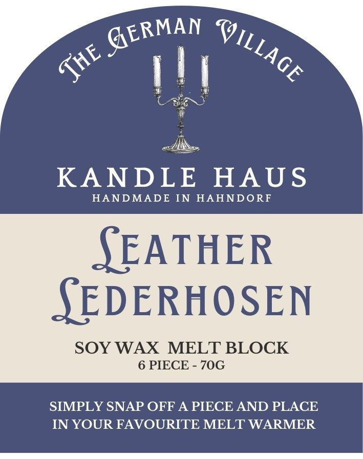 Wax Melt - Leather Lederhosen