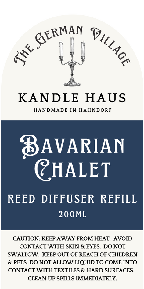 Reed Diffuser Refill Bavarian Chalet