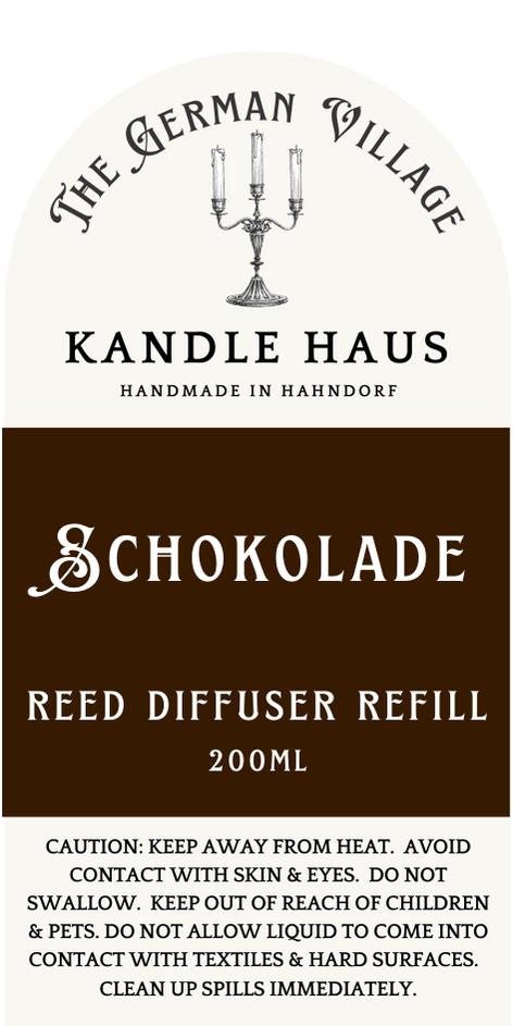 Reed Diffuser Refill Schokolade