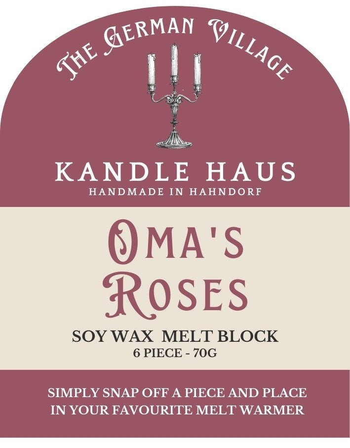 Wax Melt - Oma's Roses