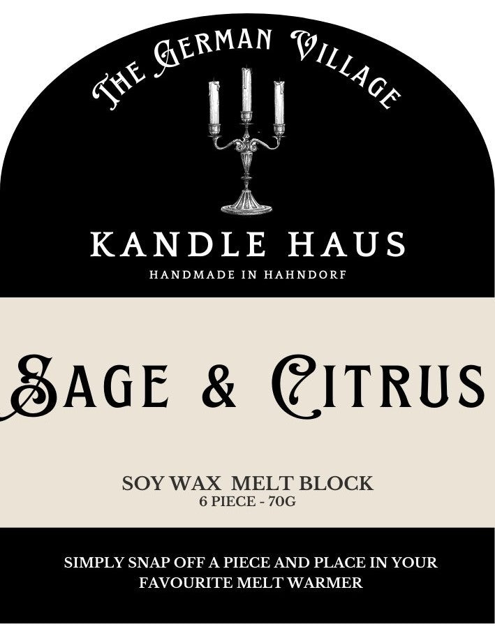 Wax Melt - Sage & Citrus