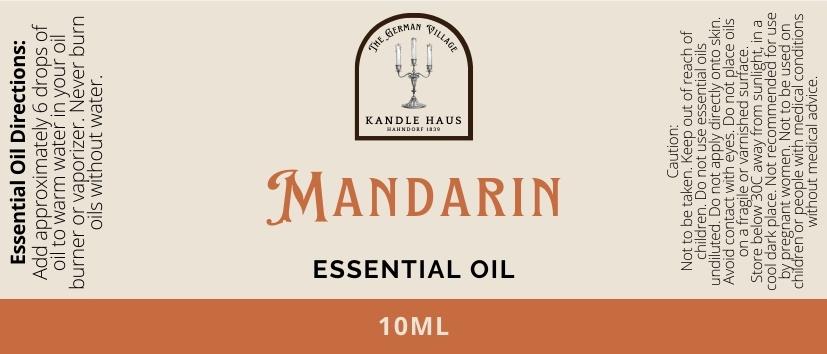 Essential Oil Bottle - Mandarin