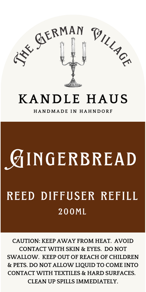 Reed Diffuser Refill Gingerbread