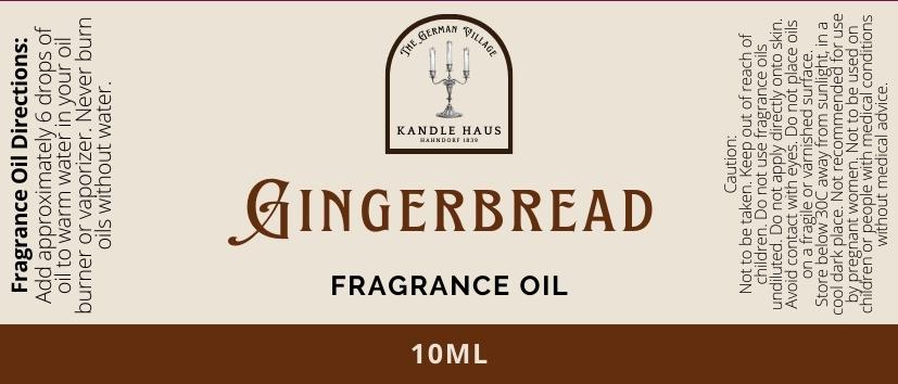 Fragrance Bottle - Gingerbread