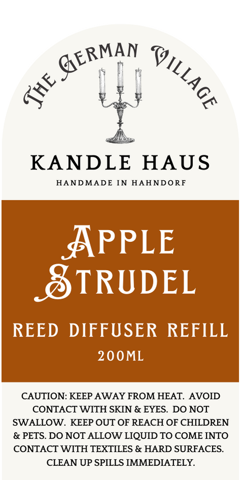 Reed Diffuser Refill Apple Strudel