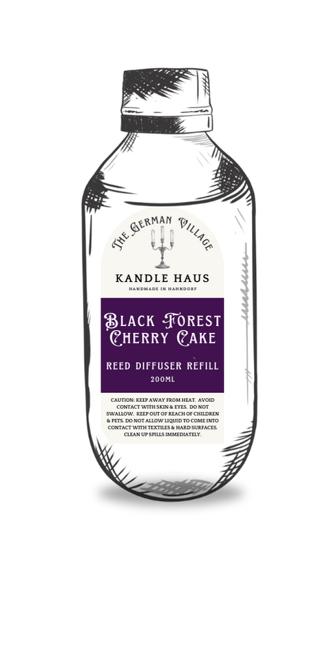 Reed Diffuser Refill Black Forest Cherry Cake