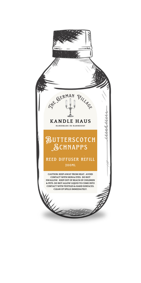 Reed Diffuser Refill Butterscotch Schnapps