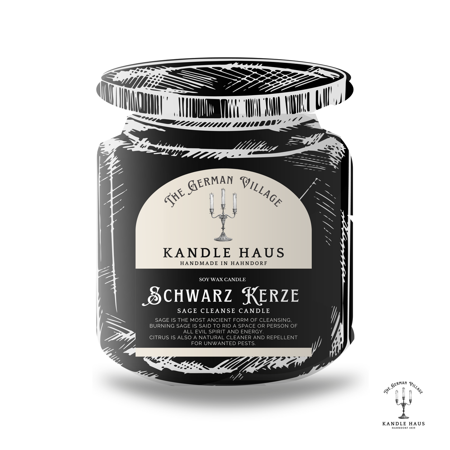 Schwarz Kerze